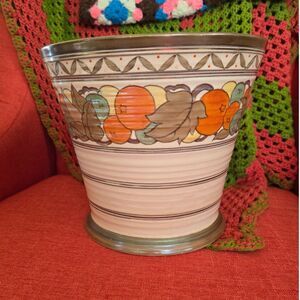 1930's Crown Ducal England designed by Charlotte Rhead Fruit Border Pattern